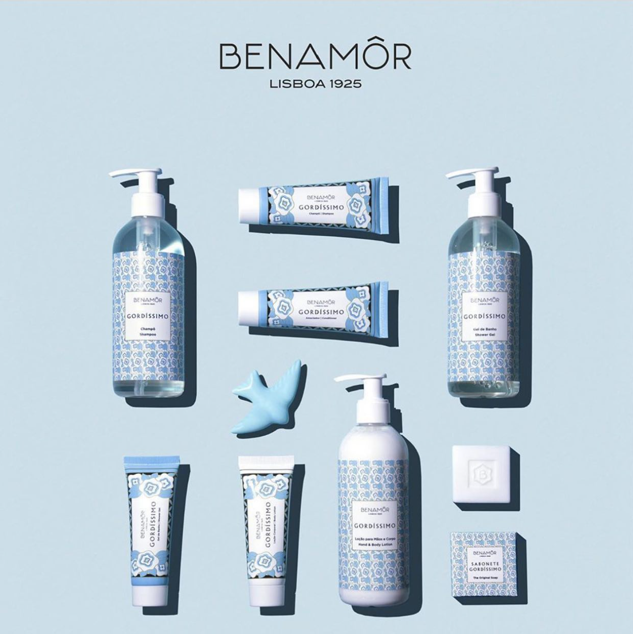 Benamor Gordíssimo身體護理禮品套裝 - 潤膚霜 200ml  + 護手霜 30ml  + 潤唇膏 12ml