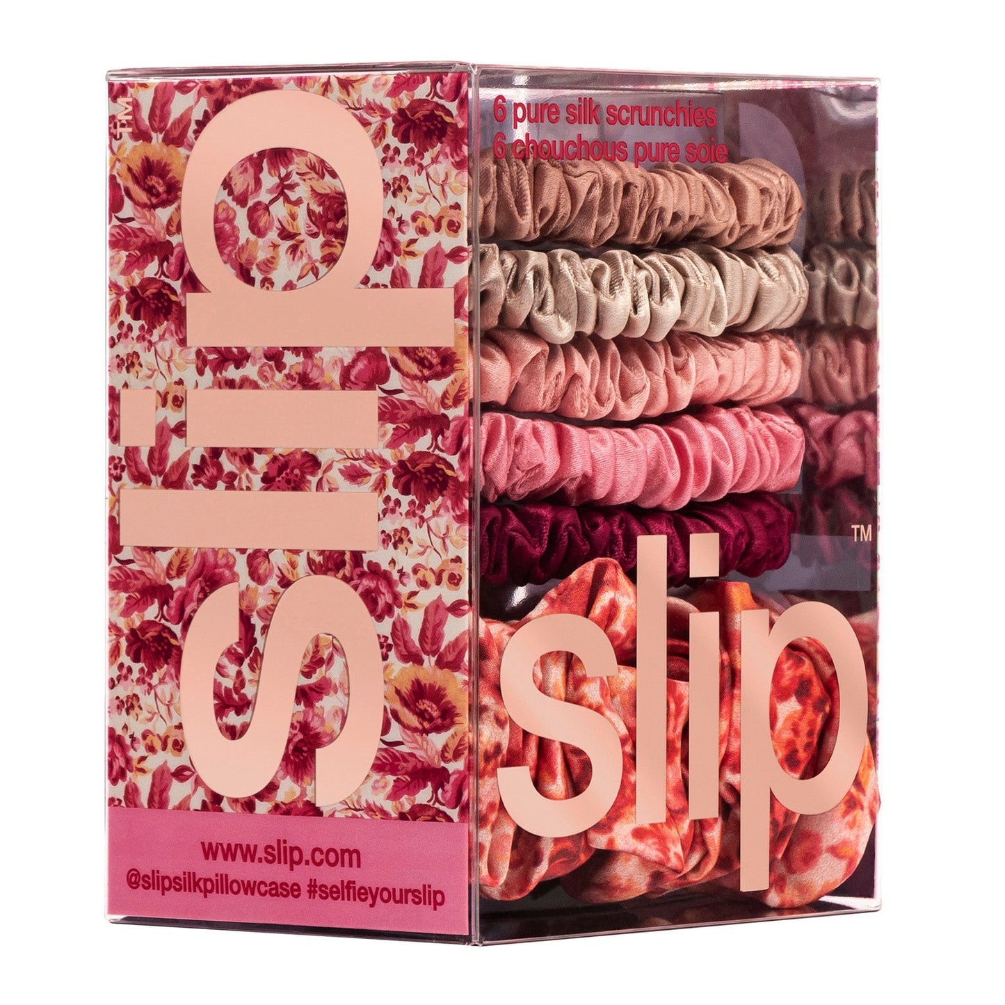 Slip Mixed scrunchies - Flora- 六色