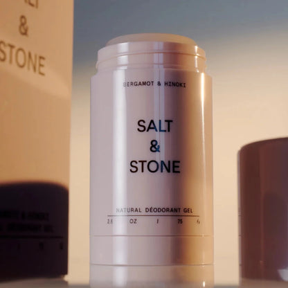 【兩件九折】Salt & Stone 佛手柑+扁柏 天然體香劑 - 75g | 敏感肌適用
