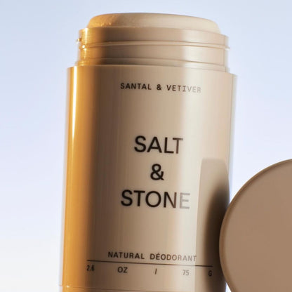 【兩件九折】Salt & Stone  檀香木+岩蘭草 天然體香劑 - 75g | 強效