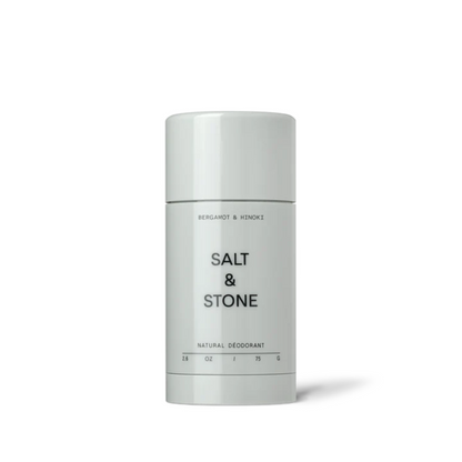 【兩件九折】Salt & Stone 佛手柑+檜木 天然體香劑 - 75g | 強效