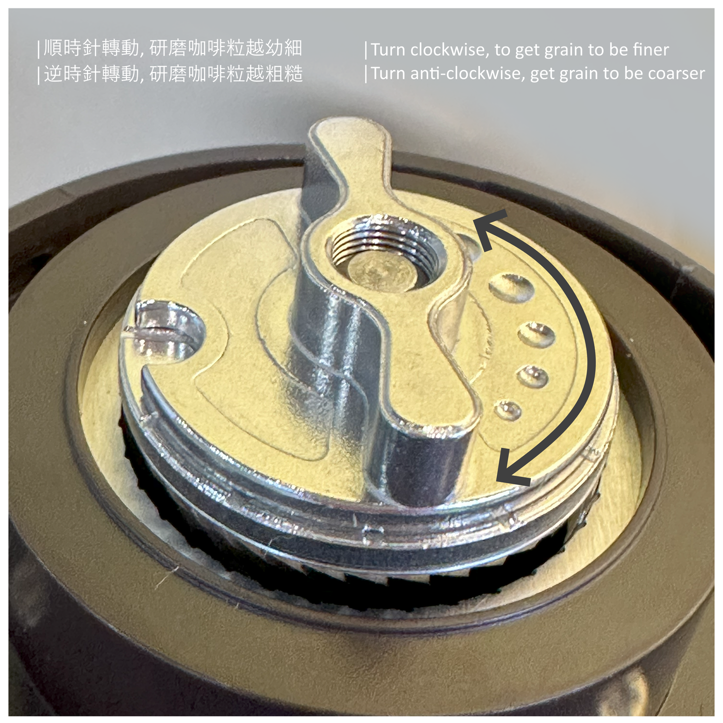 iHYGGE CNC鋼芯電動咖啡豆研磨器－磨水藍