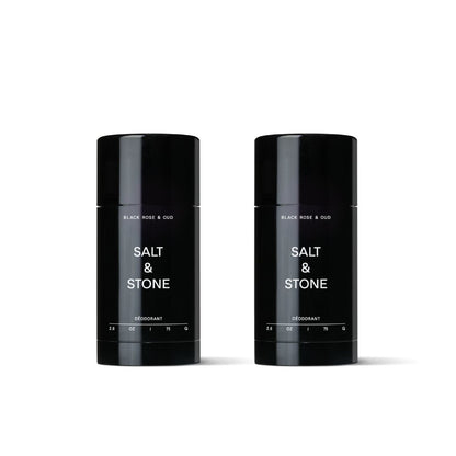 【兩件九折】Salt & Stone 黑玫瑰與薰衣草 天然體香劑 - 75g | 敏感肌適用