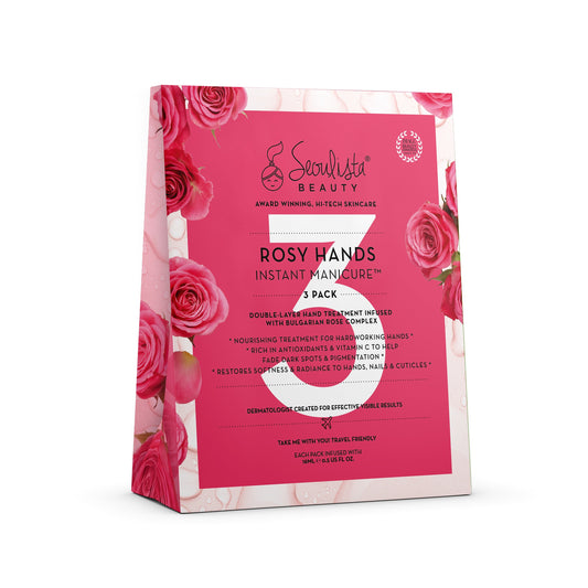 【週四搶購 - 8折】Seoulista Beauty® Rosy Hands Instant Manicure Multi Pack (3EA)