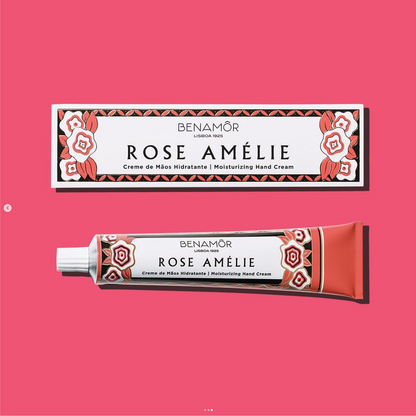 Benamor Rose Amélie玫瑰阿梅莉身體護理禮品套裝 - 潤膚霜 200ml  + 護手霜 30ml  + 潤唇膏 12ml