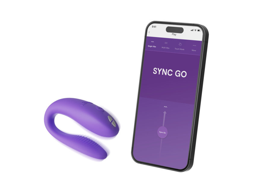 We-Vibe Sync Go 智能情侶共震器 - 淺紫 (旅行專用)
