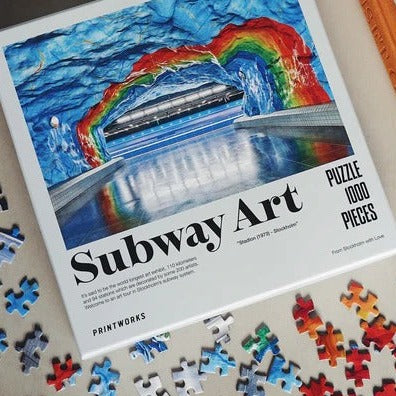 Printworks  拼圖 - 地下鐵路之彩虹 (1000塊)