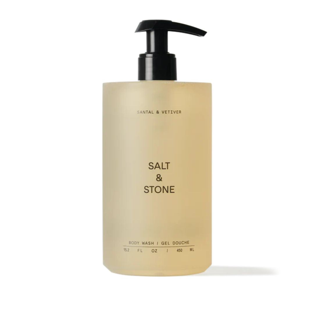 Salt & Stone香根草抗氧化沐浴露 - 450ml | 敏感肌適用