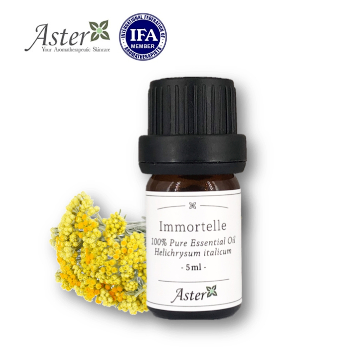 Aster Aroma 蠟菊100%純香薰精油 Helichrysum italicum 5ml