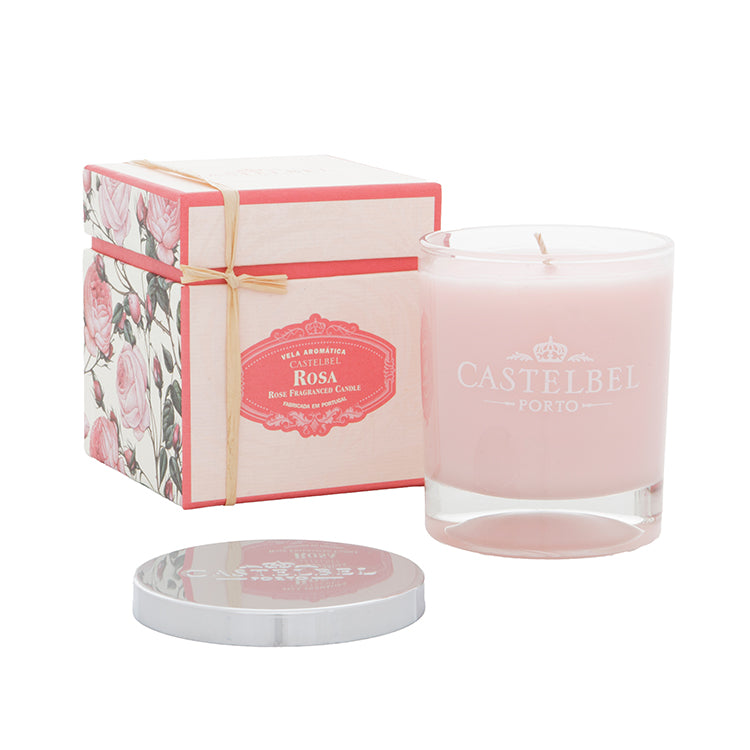 Castelbel 玫瑰香薰蠟燭 粉紅色 228g
