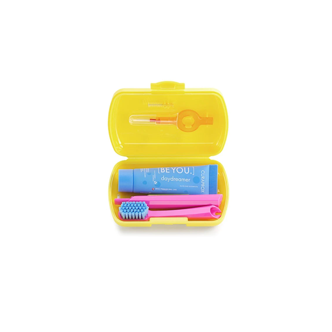 CURAPROX 繽紛旅行牙刷牙膏套裝 - 6色