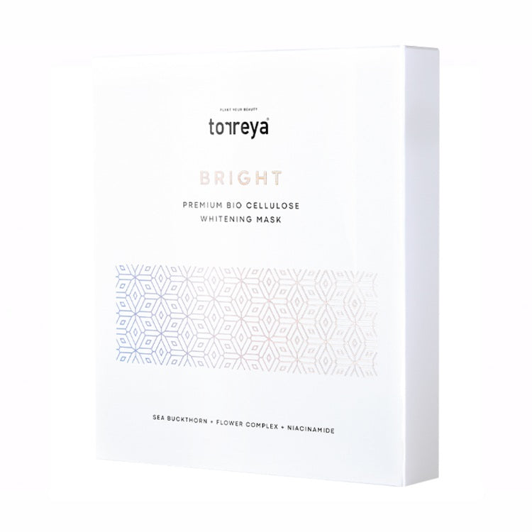 【68折2件】Torreya 強效美白生物纖維面膜（5片裝）